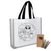 Reflective Coloring Tote Bag