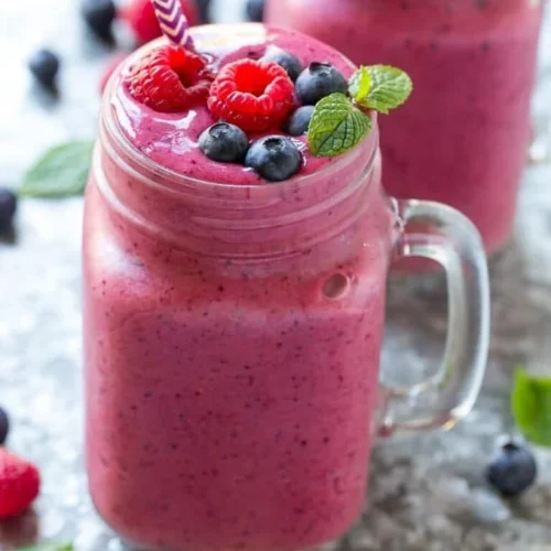 Mixed Berry Fruit Smoothie